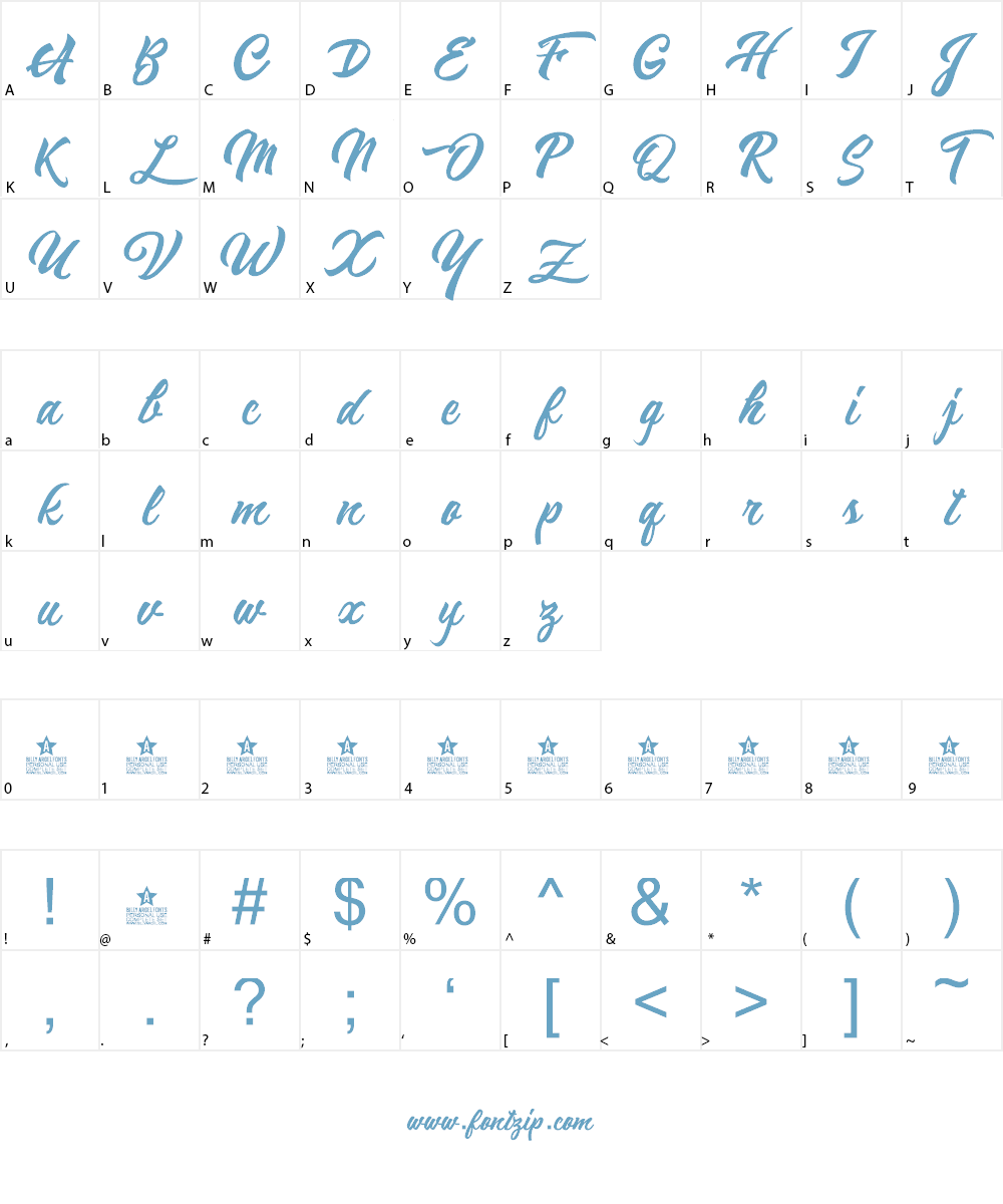Reminiscent Drive Personal Use Font Character